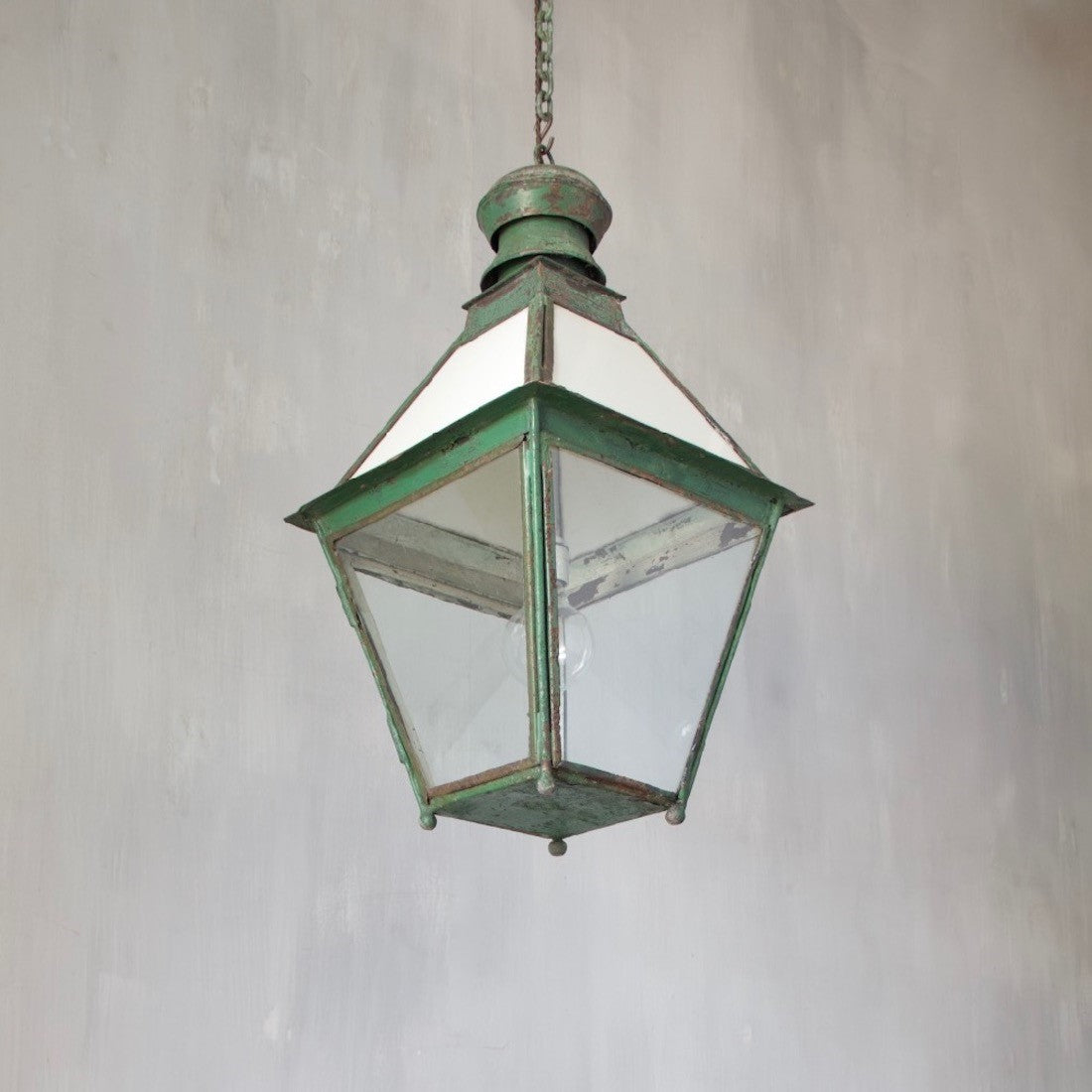 A large tole lantern