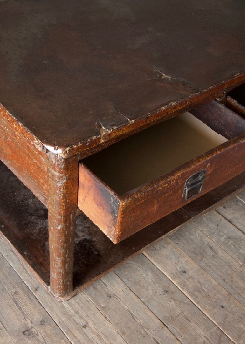 A 19th century baker's table