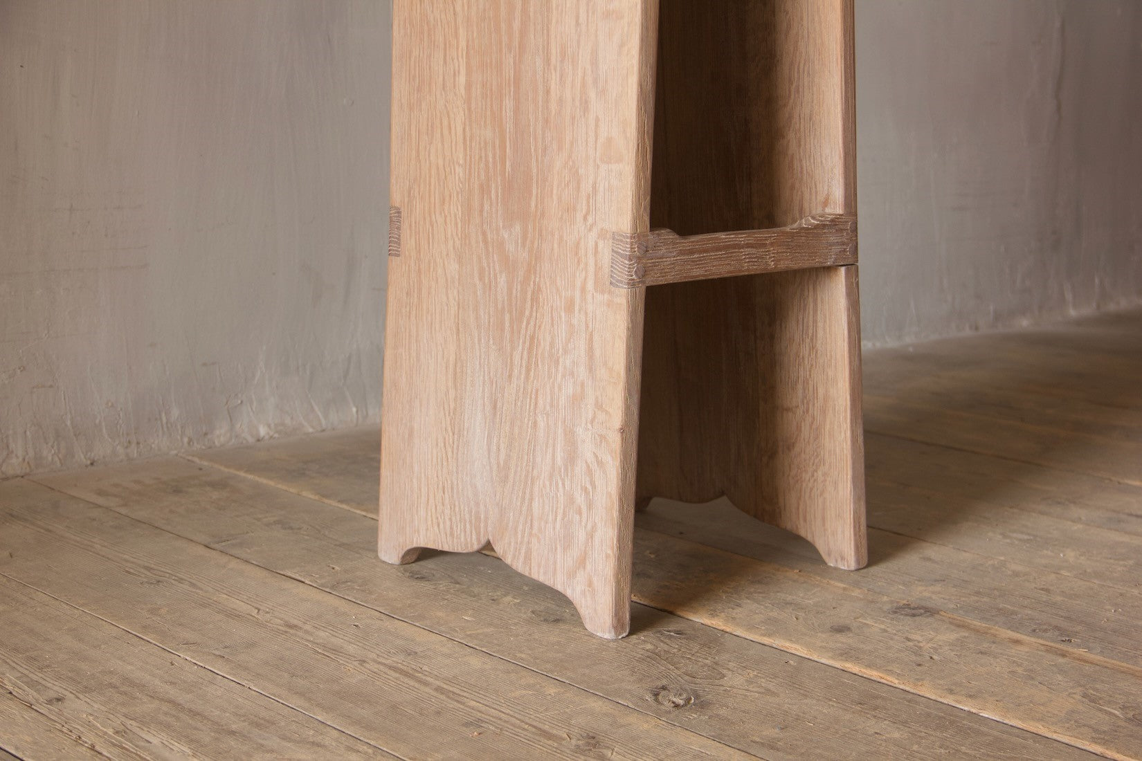 A set of bespoke barstools