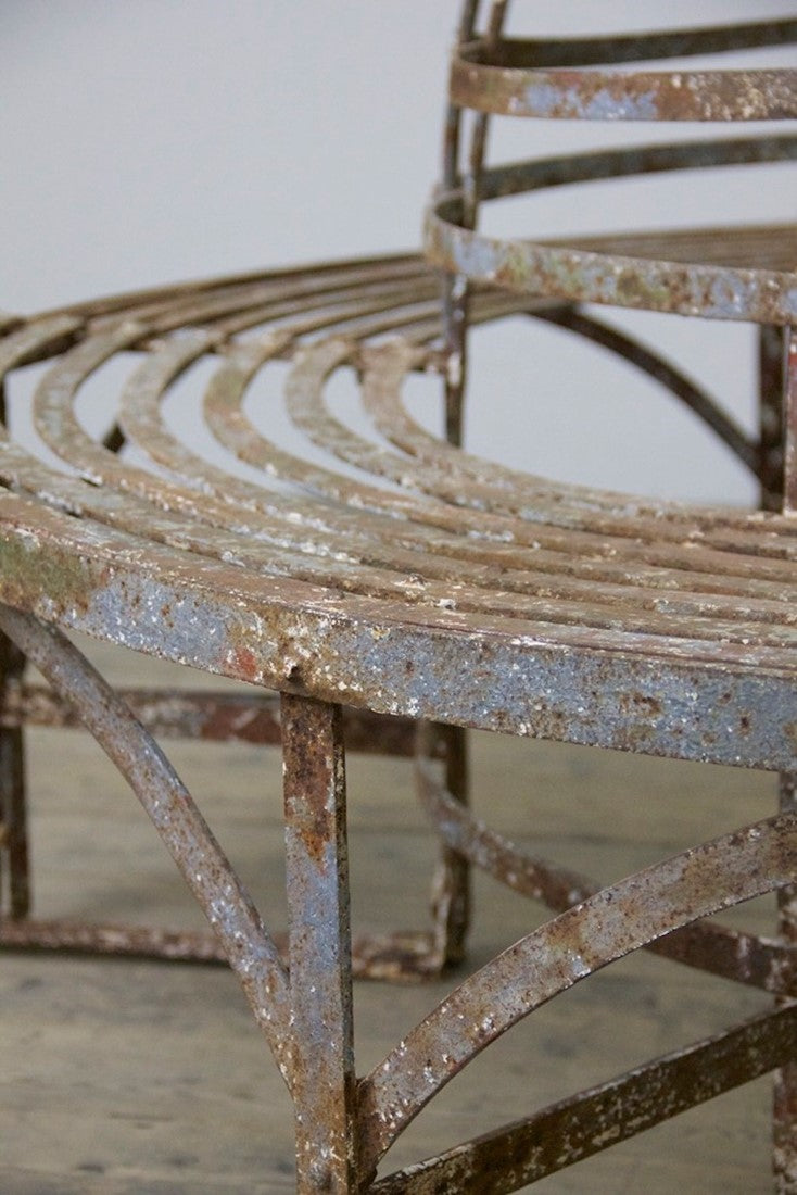 An early C19th tree seat