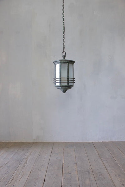 An art deco lantern