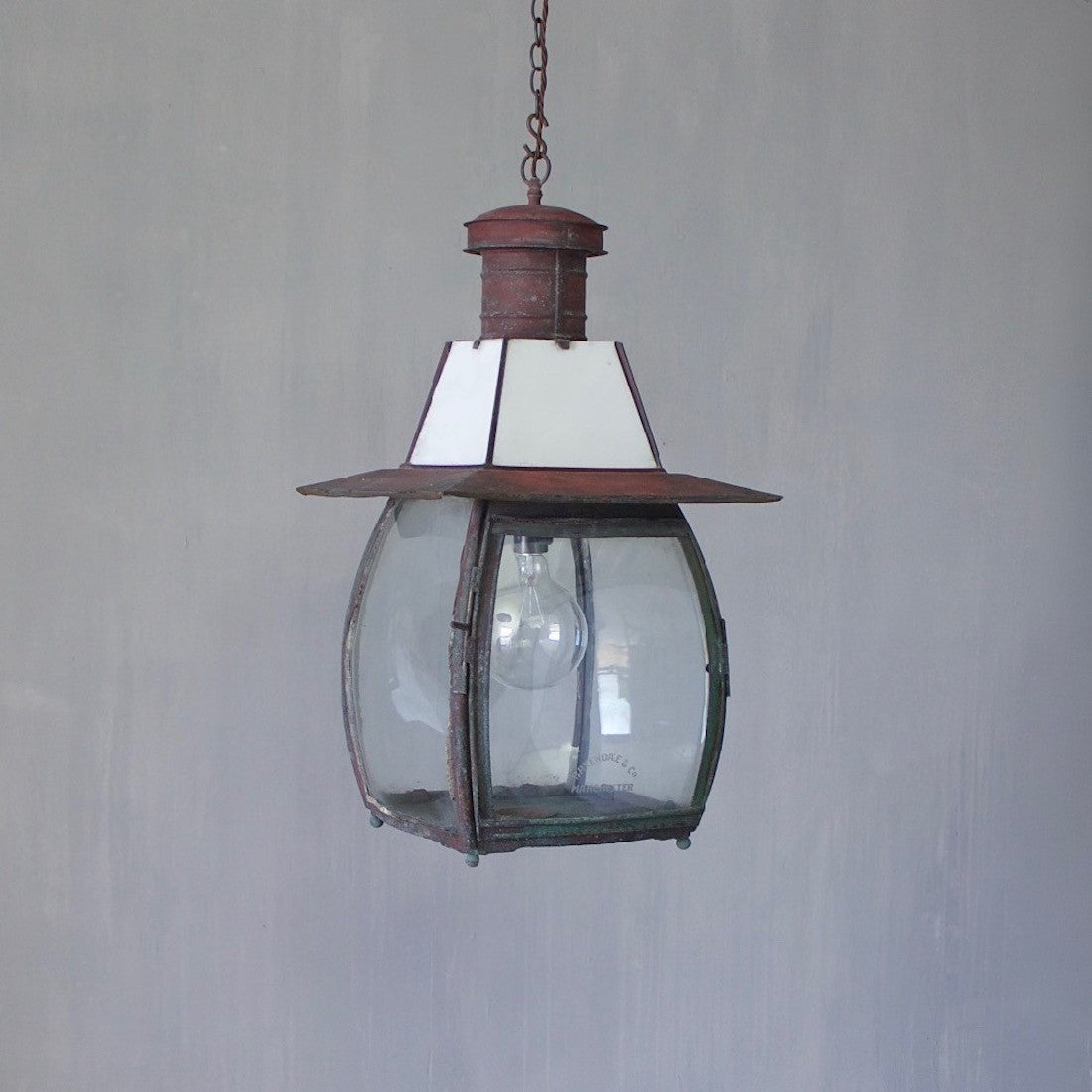 A Baxendale & Co. lantern