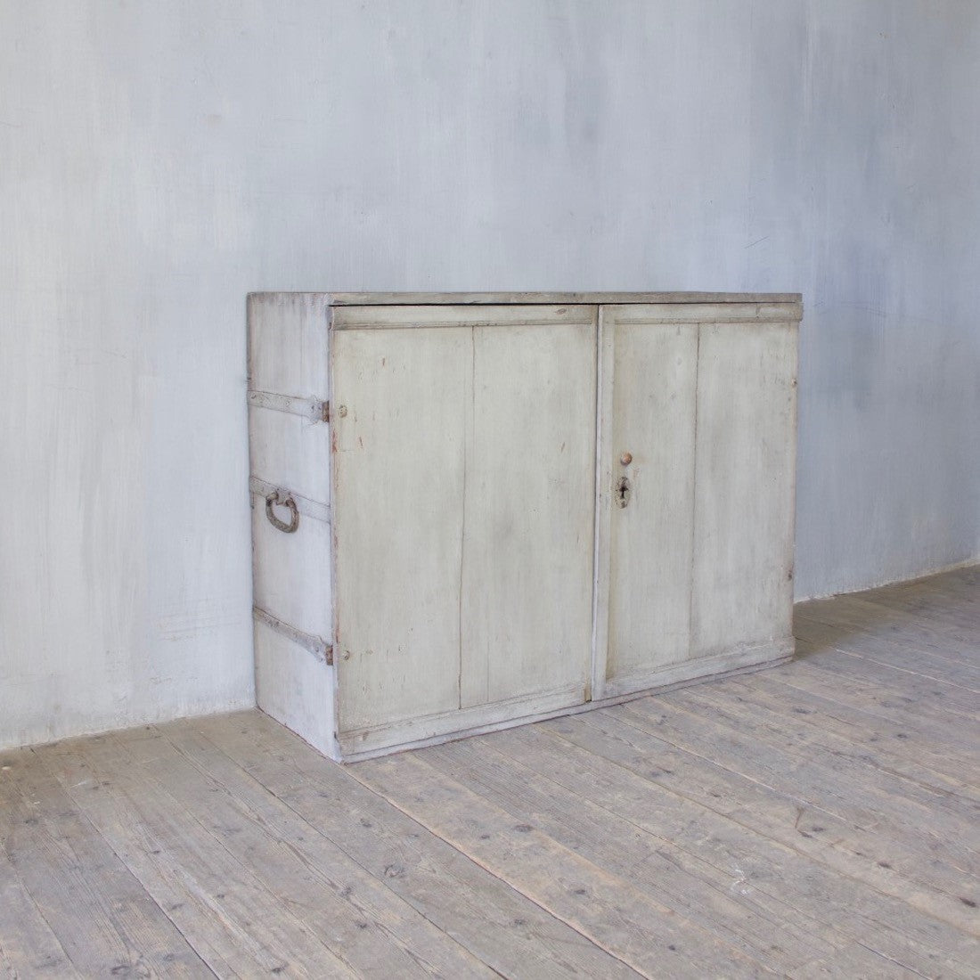 An C18th german cupboard