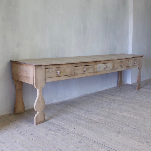 A C18th English dresser base