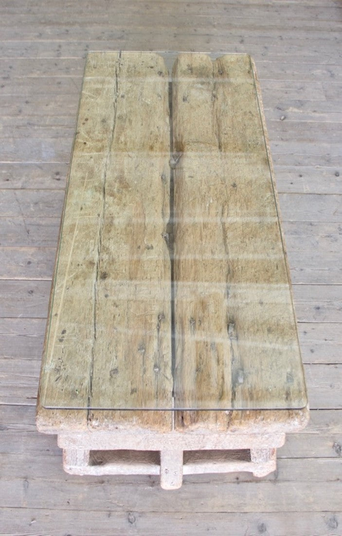 A stonemason's table