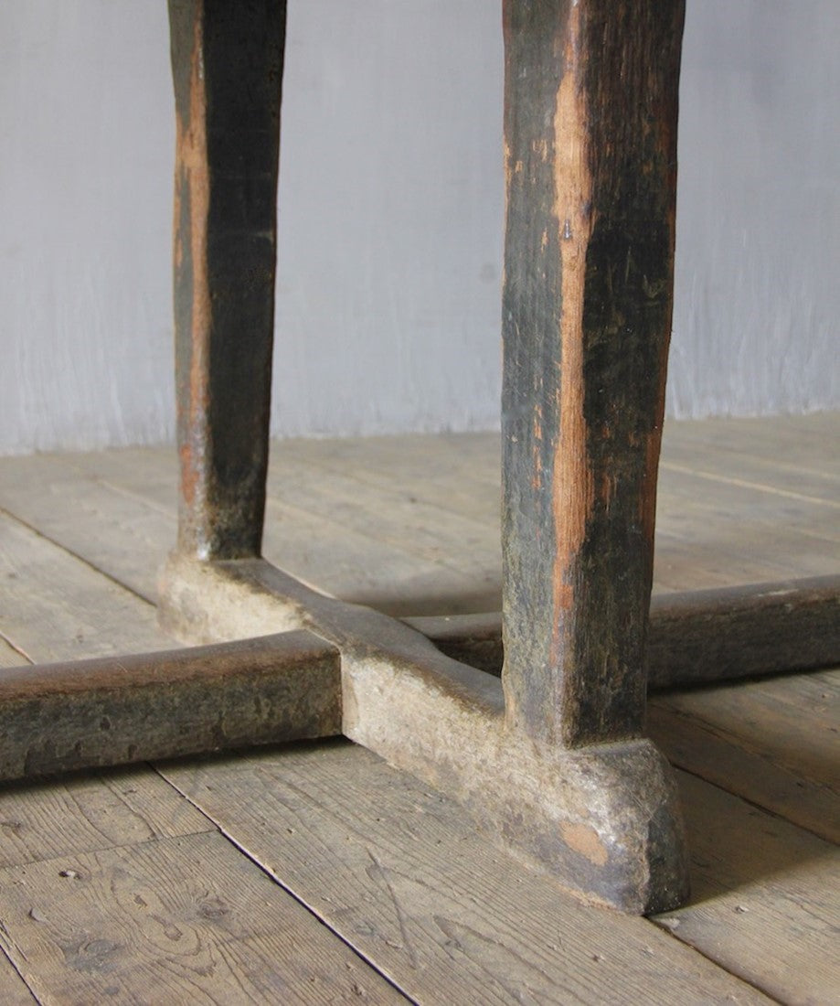 A large 19th century English refectory table