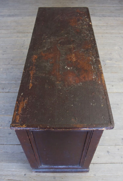 An architectural C19th dresser base