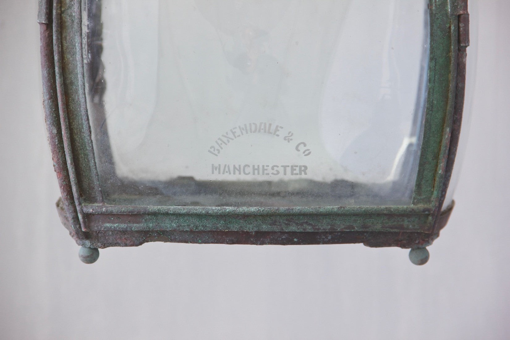 A Baxendale & Co. lantern