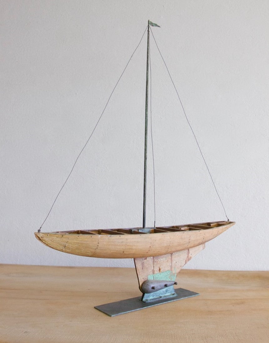 An early C20th pond yacht