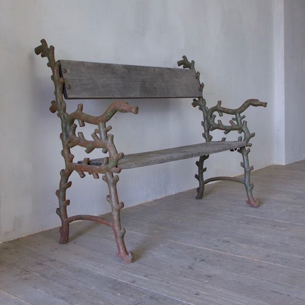 A serpent bench