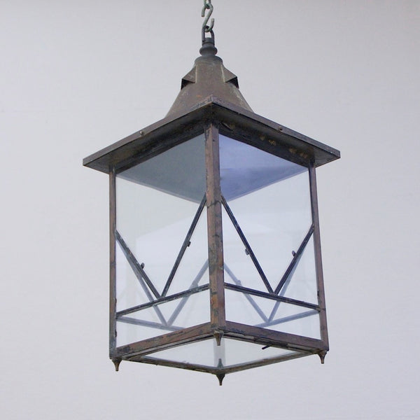 A 1920s copper lantern