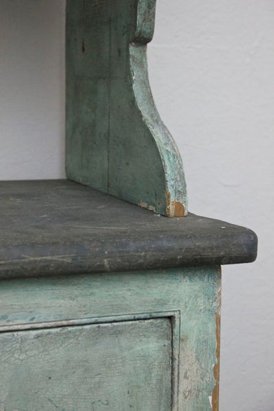 A C19th kitchen dresser