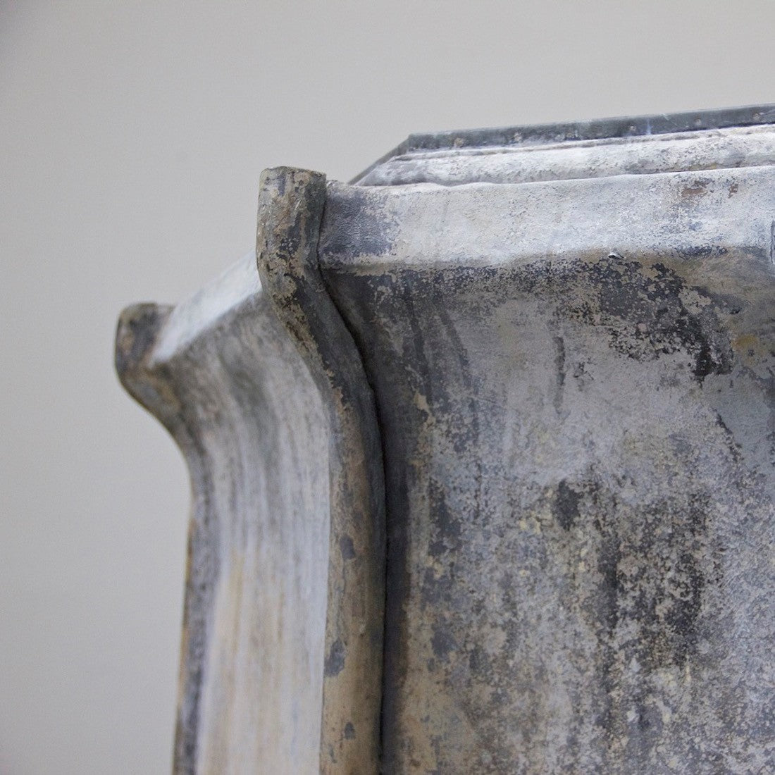 A large C19th lead planter