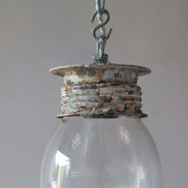 An 'egg' pendant light