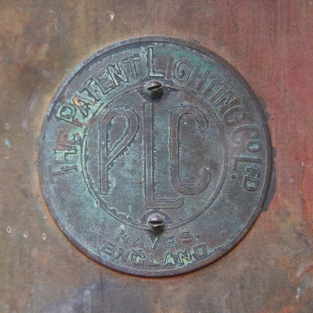 A bronze Buoy lantern