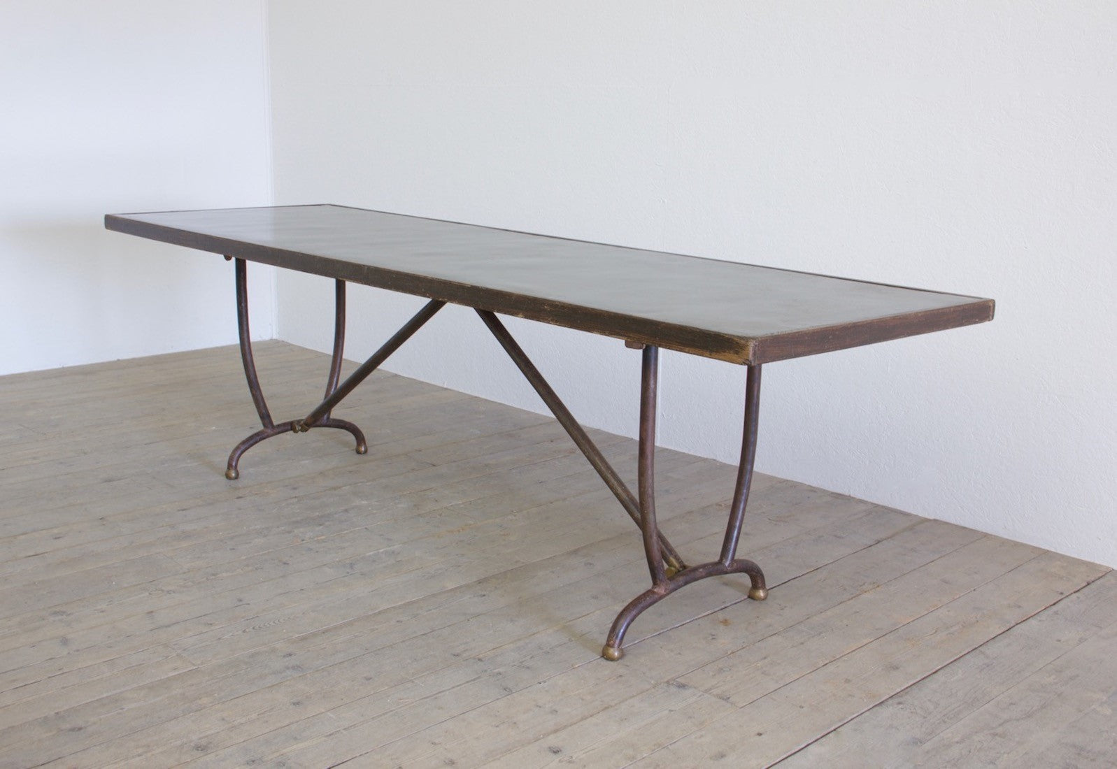 An early C20th draper's table