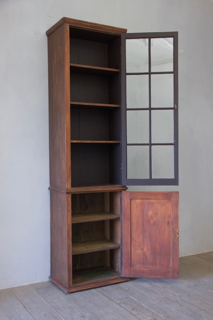 A C18th painted cabinet