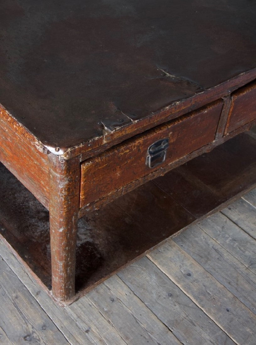 A 19th century baker's table