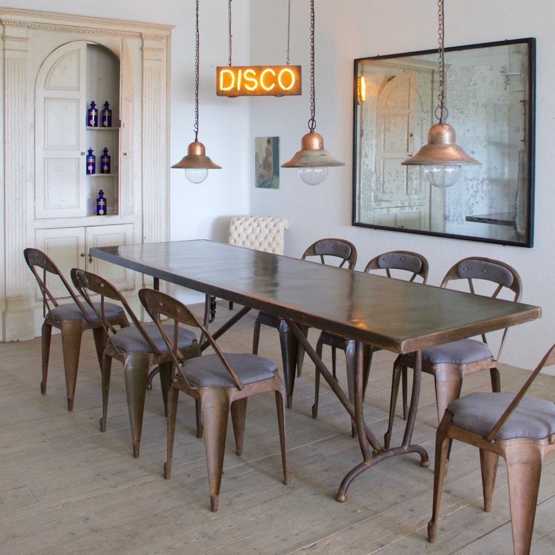 An early C20th draper's table