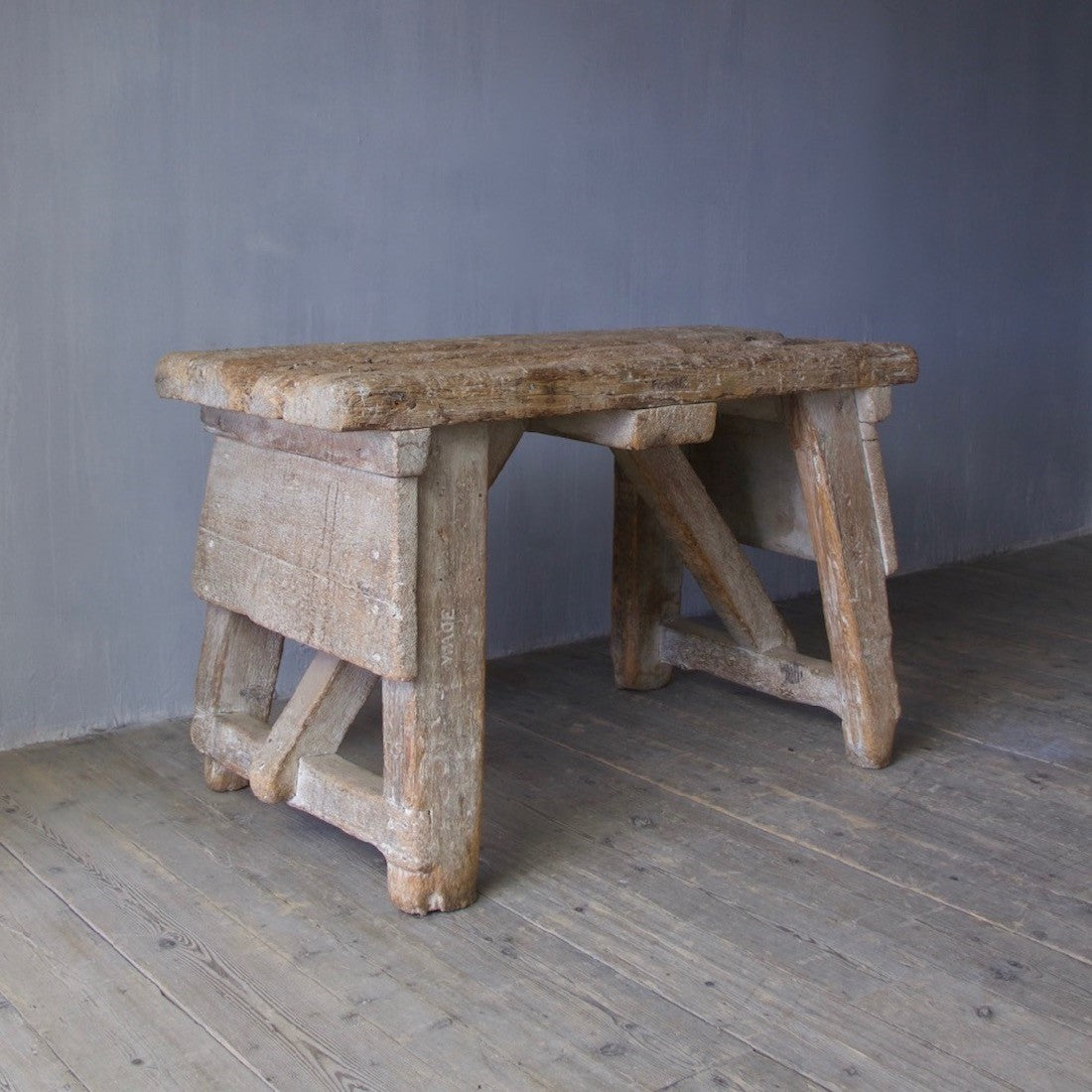 A stonemason's table