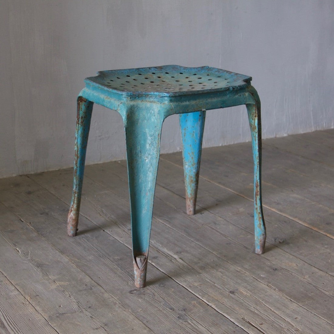 A pair of Fibrocit stools