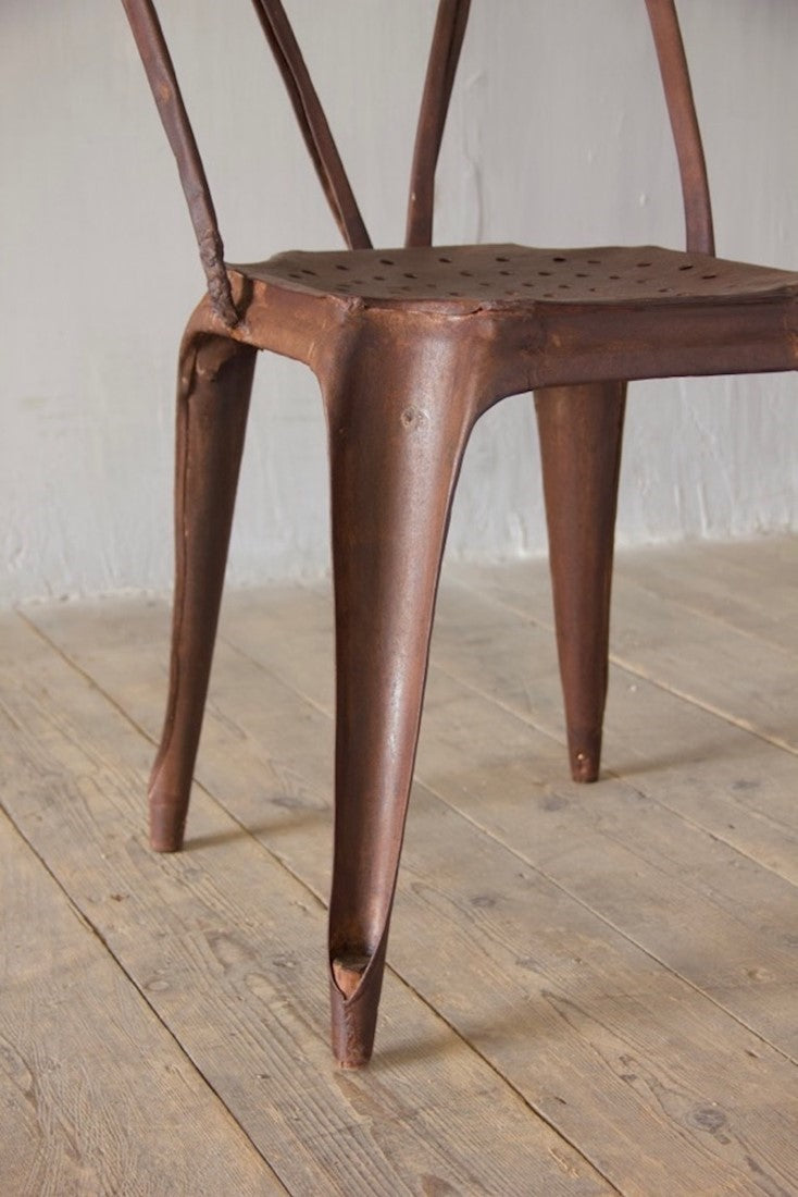 A set of four Fibrocit chairs