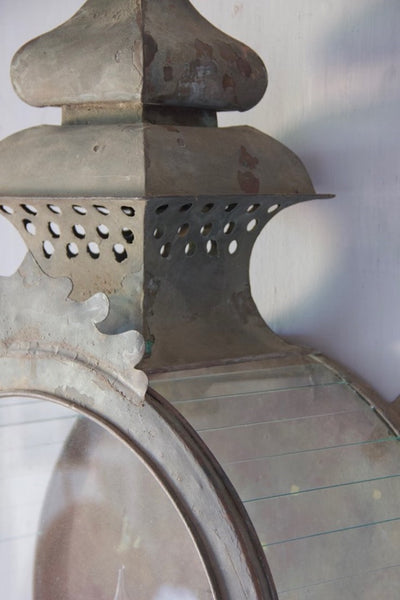 C19th circular wall lantern