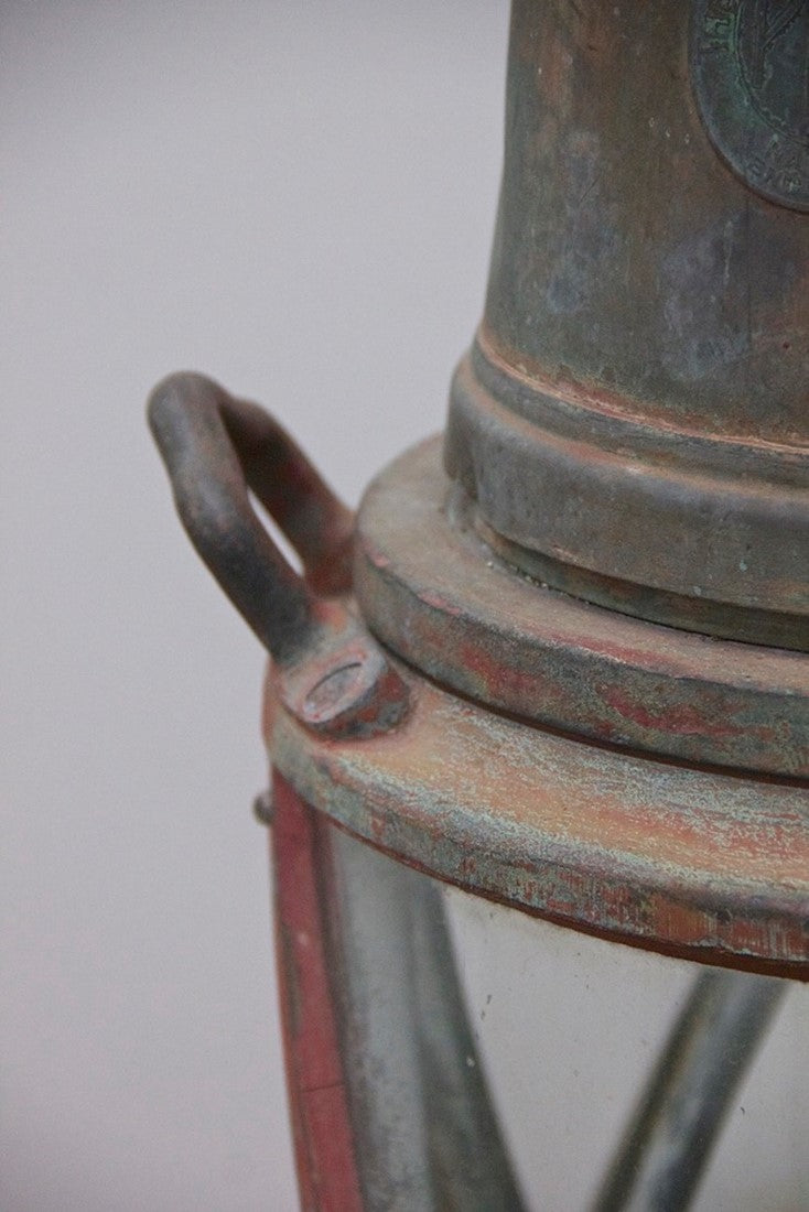 A bronze Buoy lantern