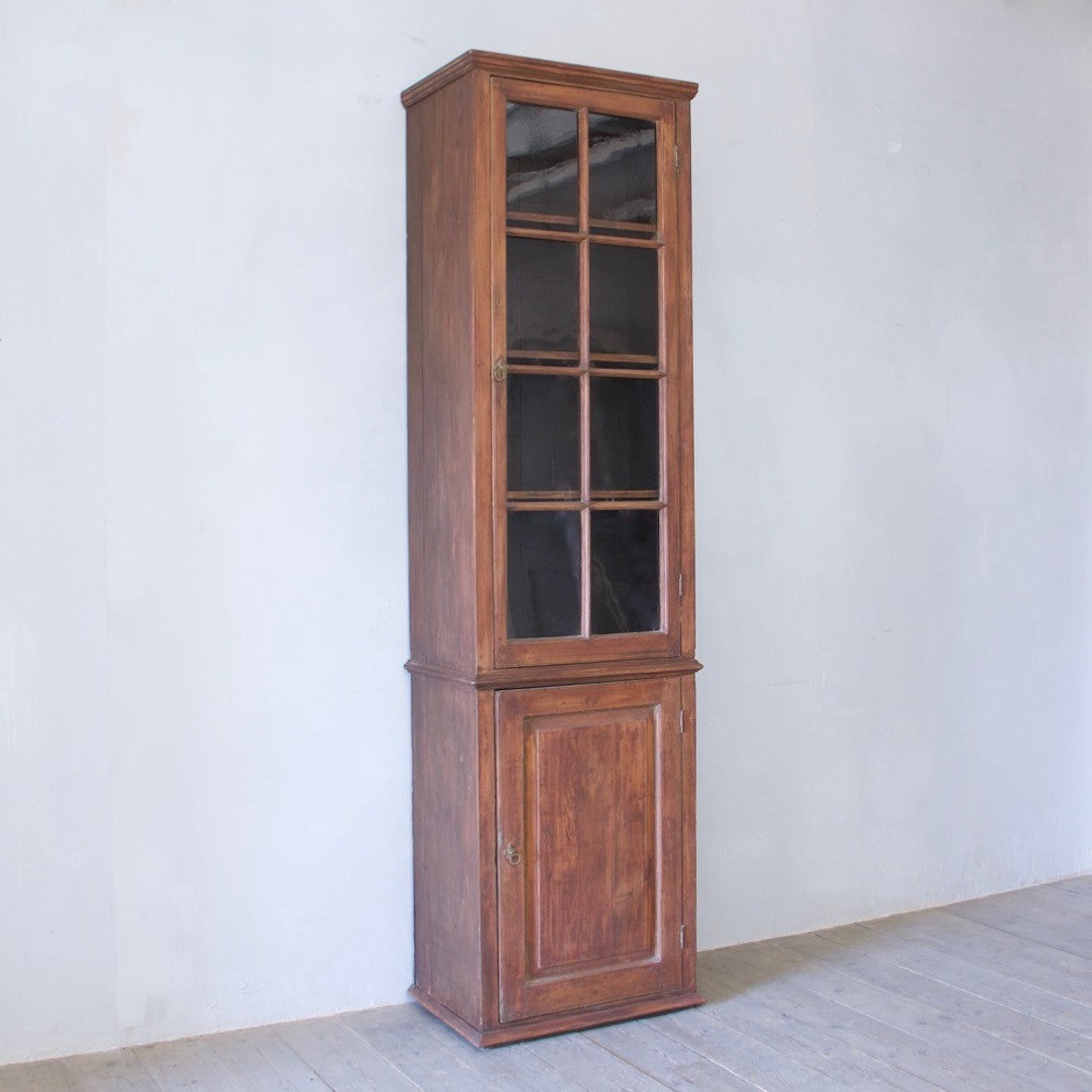 A C18th painted cabinet