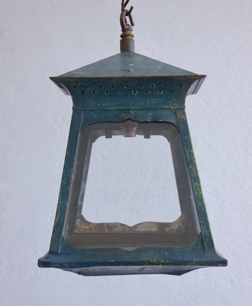 A tole lantern