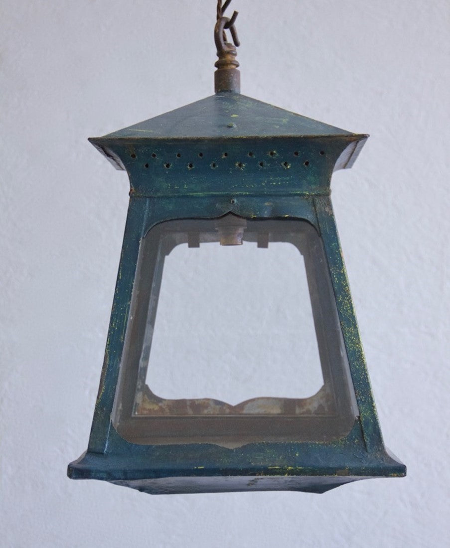 A tole lantern