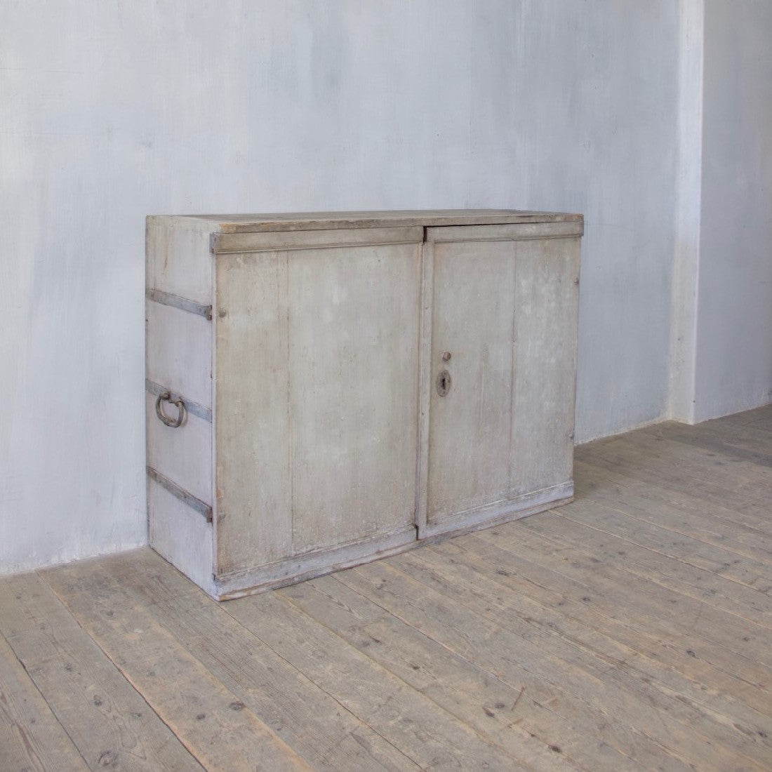 An C18th german cupboard