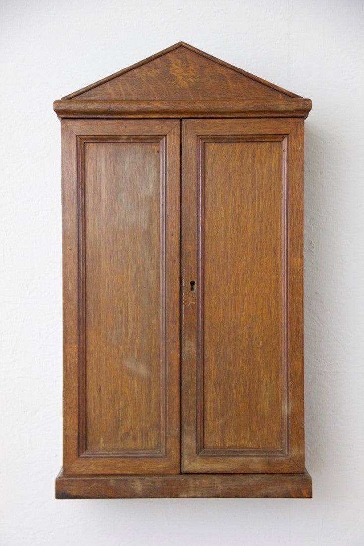 An early C20th key cupboard
