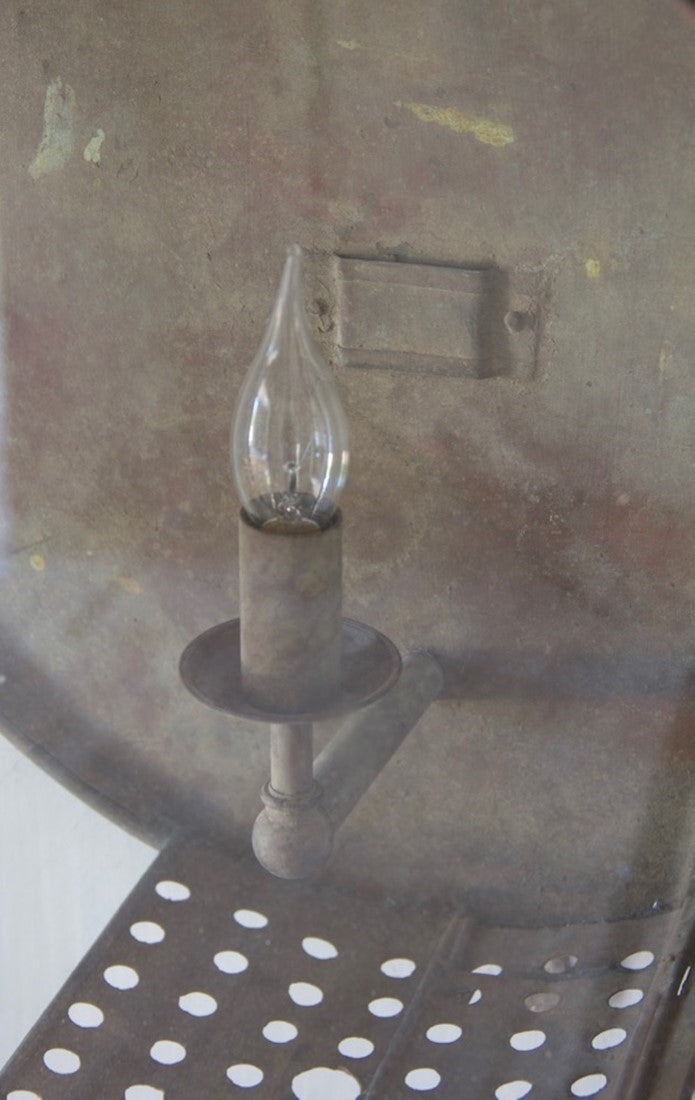 C19th circular wall lantern