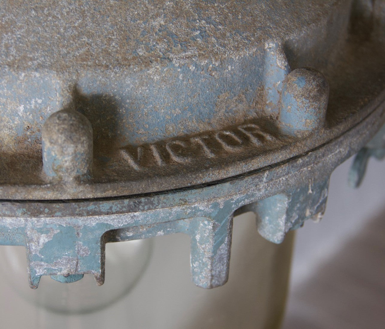 A large pair of Victor pendant lights