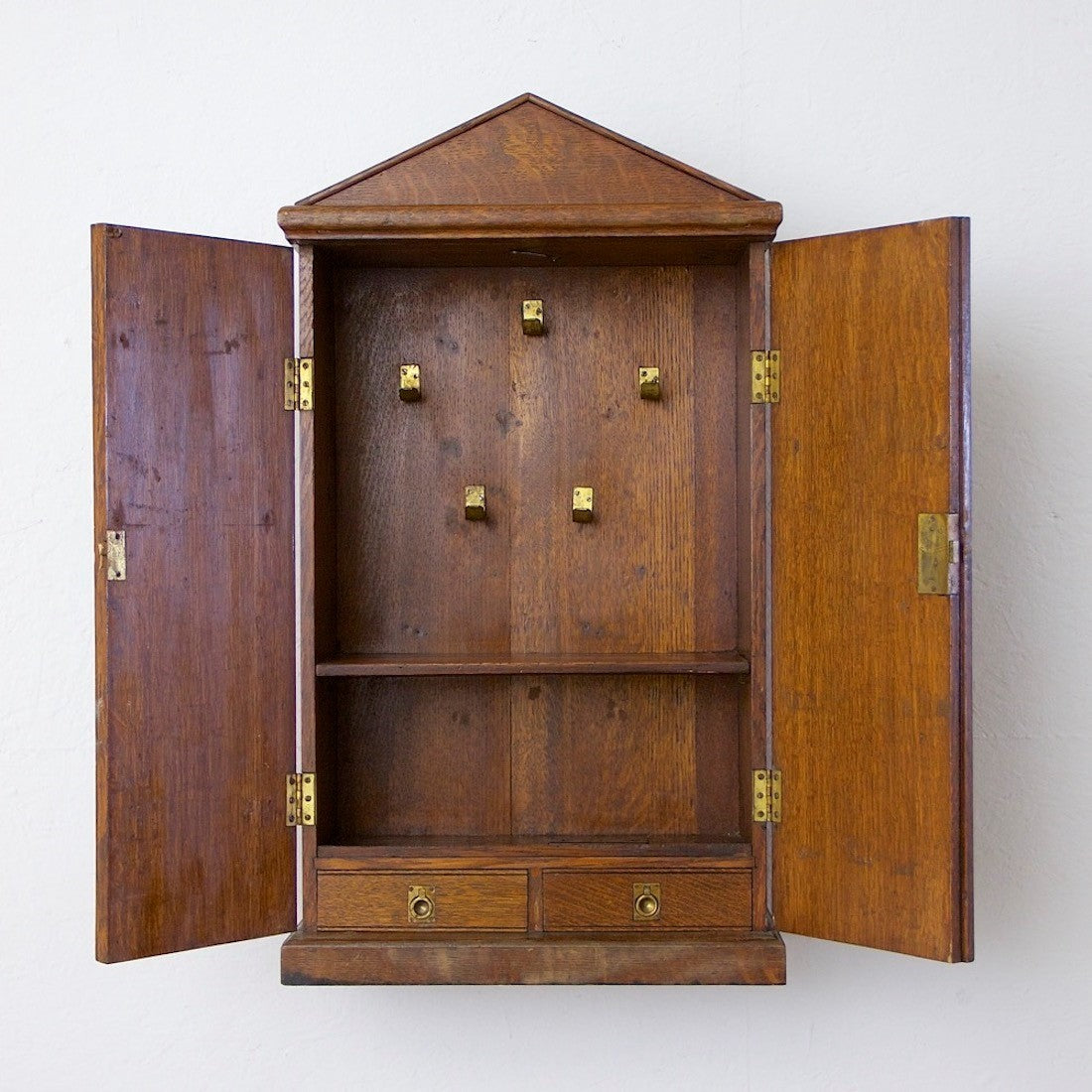 An early C20th key cupboard