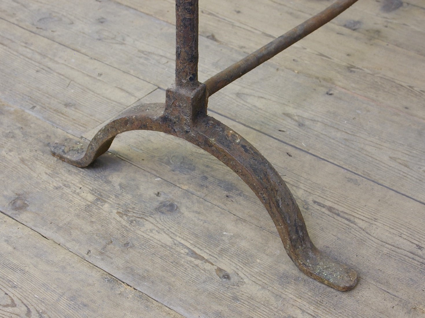 A lead basin on stand