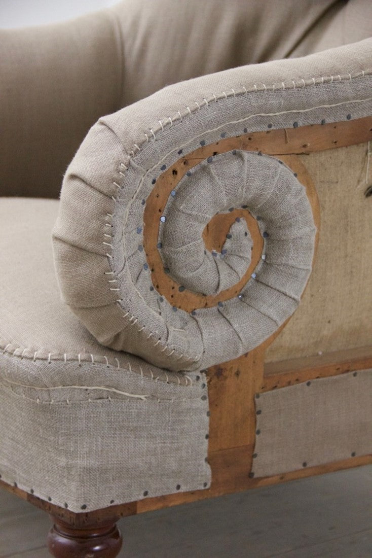 A C19th English armchair