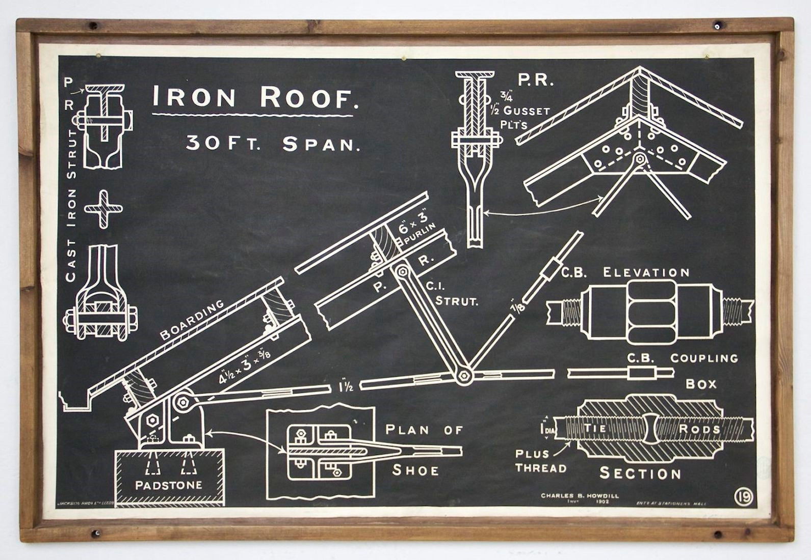 Collection of early C20th architectural diagrams