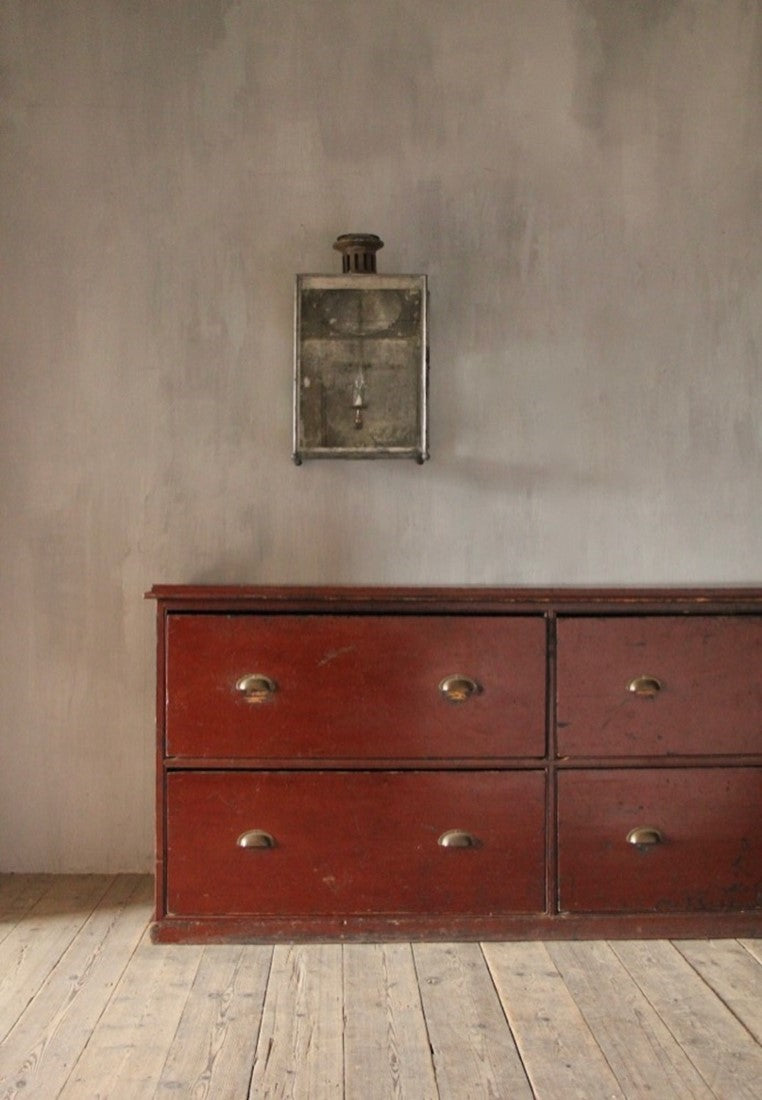 A large haberdashery chest
