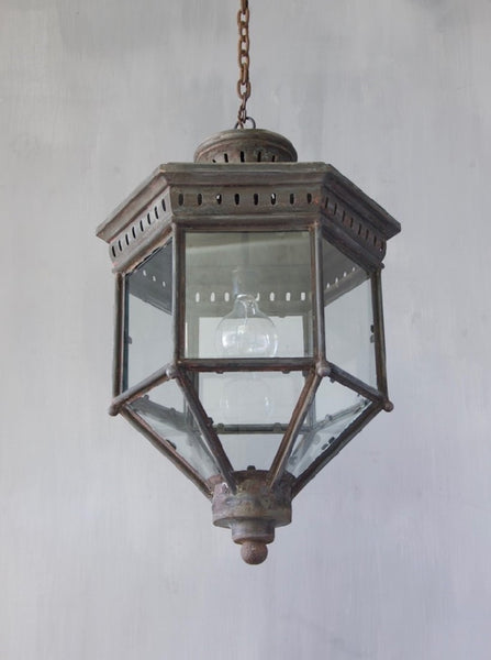 C19th hexagonal lantern