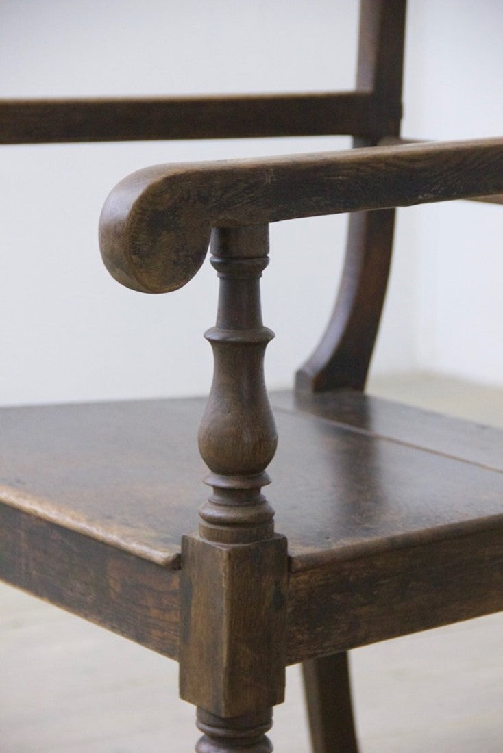 A pair of Georgian 'verandah' chairs