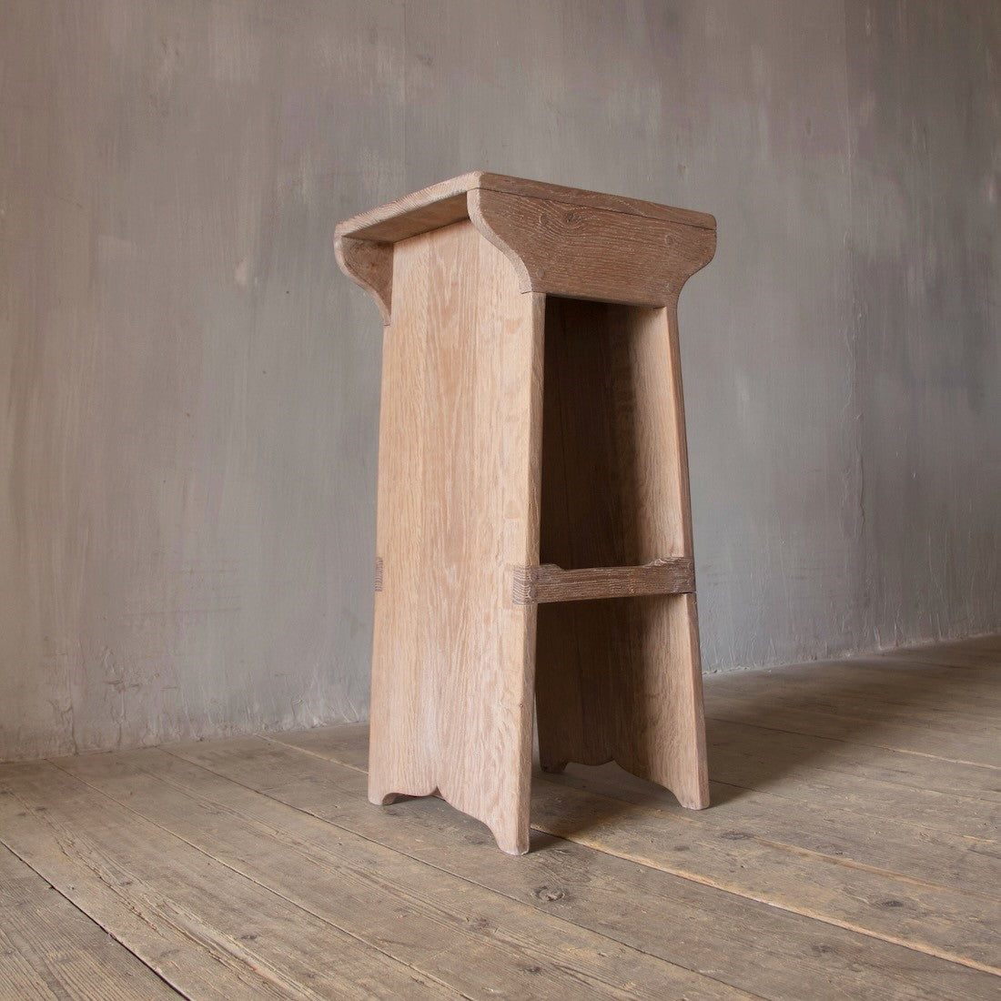 A set of bespoke barstools