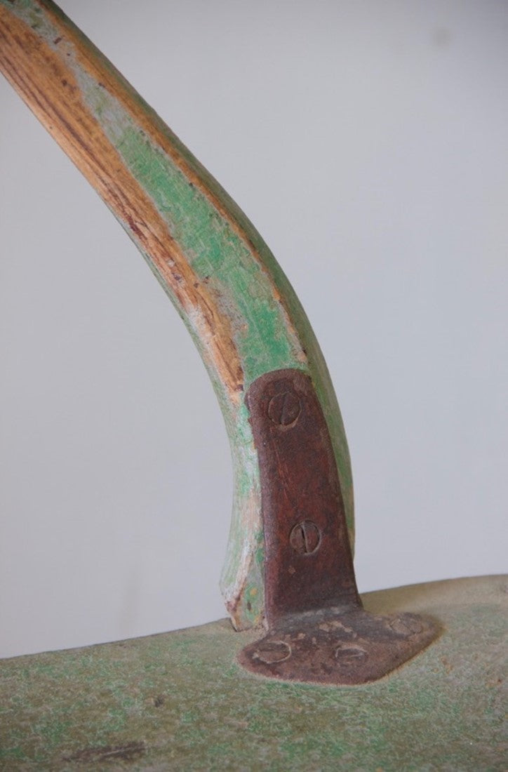 A C19th painted Windsor chair