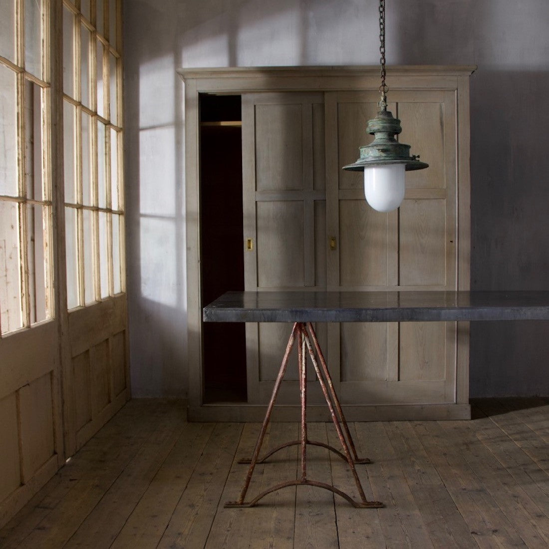 A large 19th century cupboard