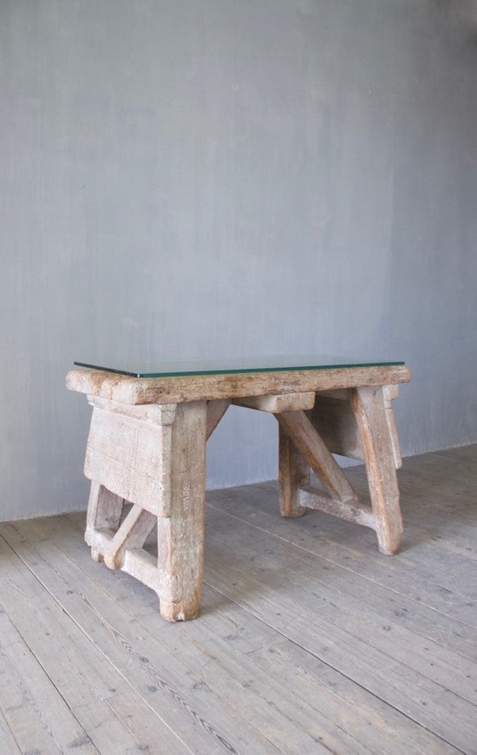 A stonemason's table
