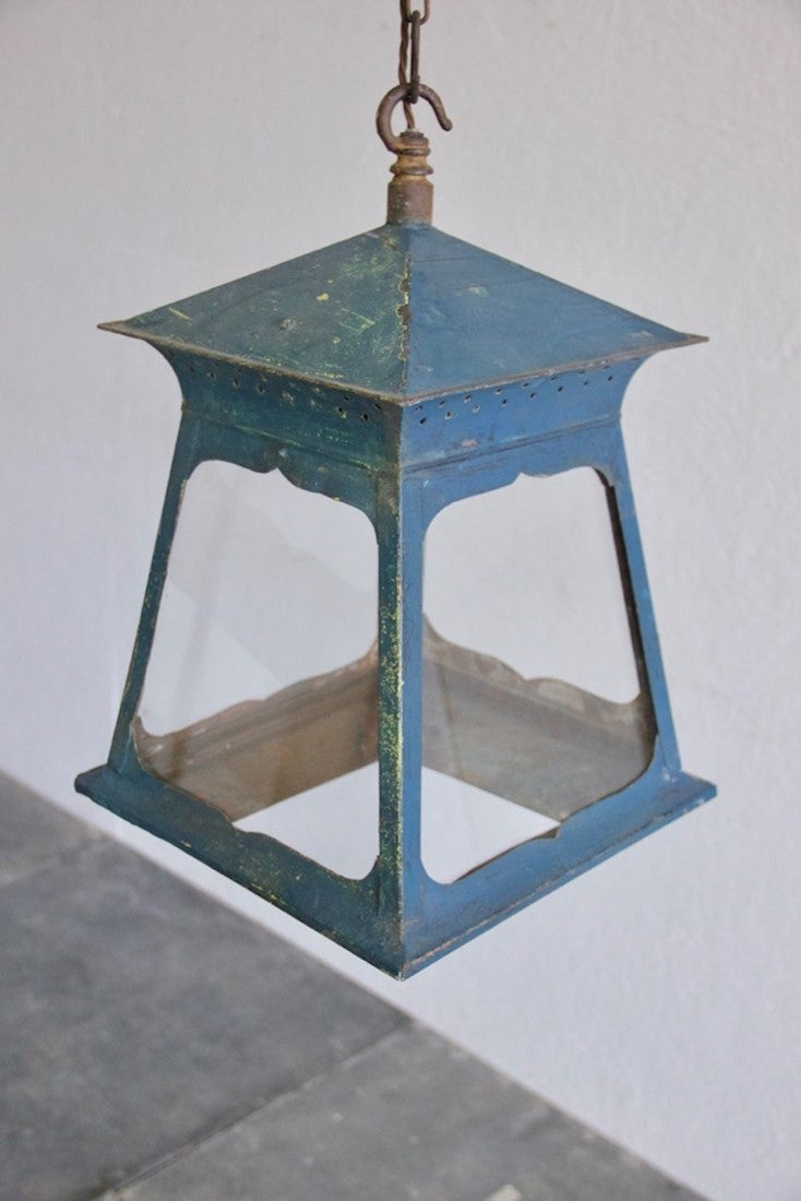 A tole lantern
