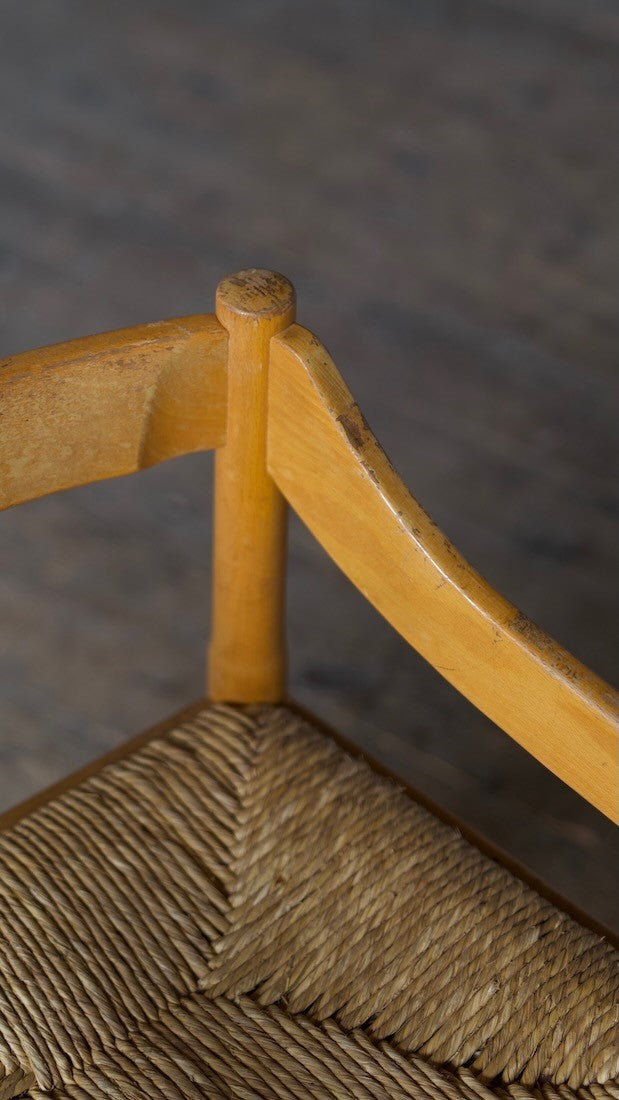 A set of eight Carimate armchairs