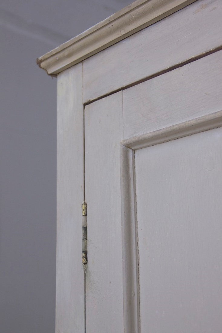 A C19th linen cupboard from Hilborough Hall in Norfolk