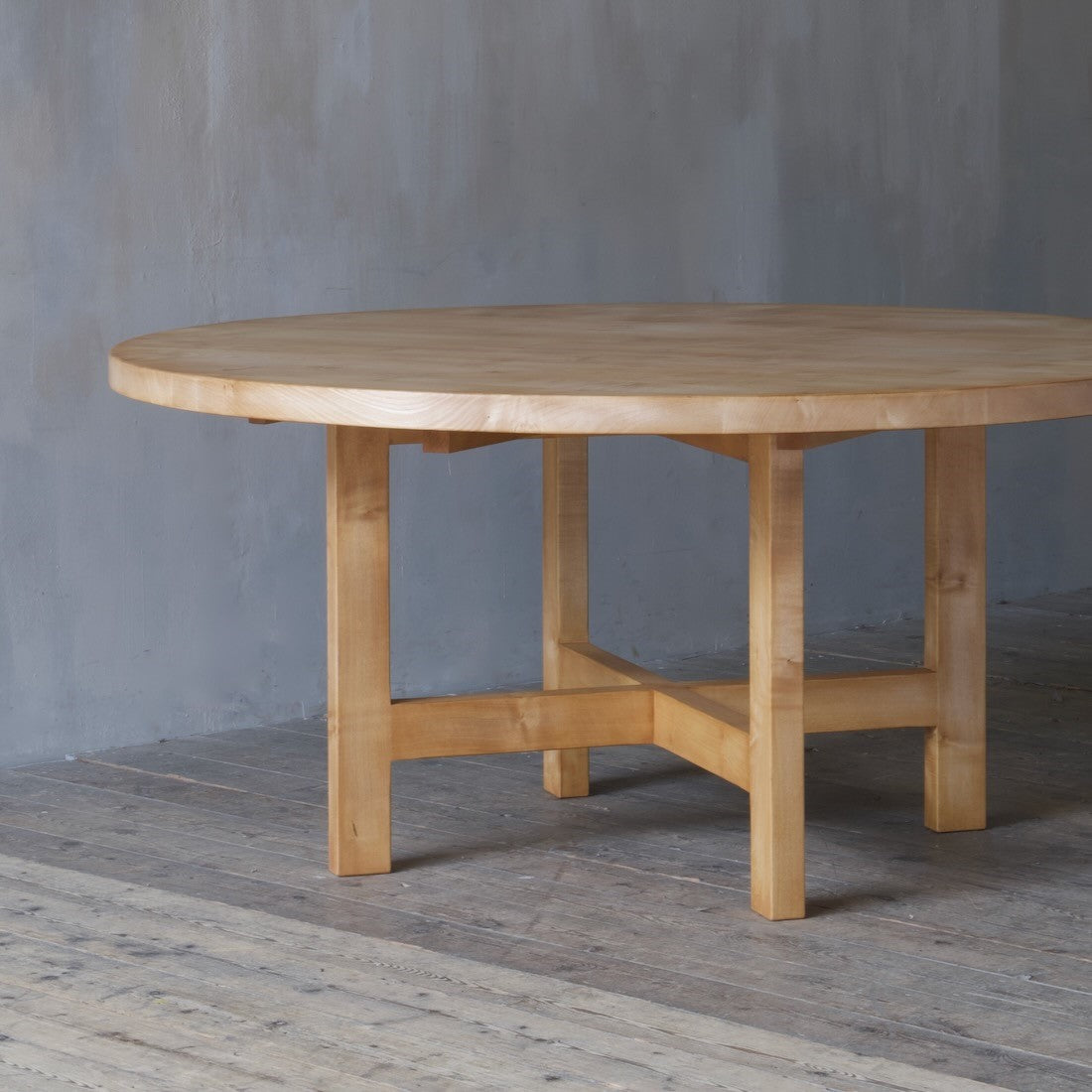 A sycamore table